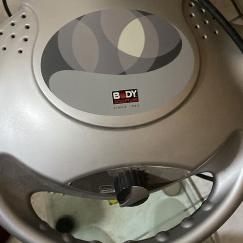 Massage machine used with two straps