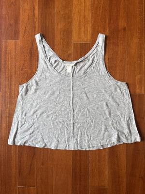 H&M top, grey, size M