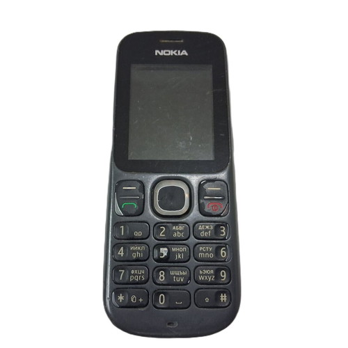 Nokia Button Phone used, classic GSM model with Cyrillic menu