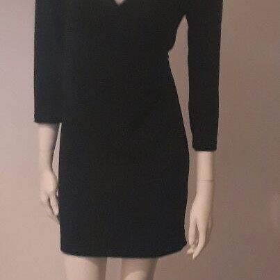 Black dress like new, short