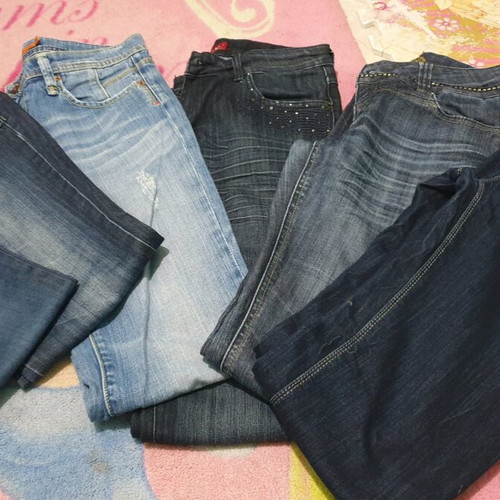 Women's jeans like new, sizes M and L, all together