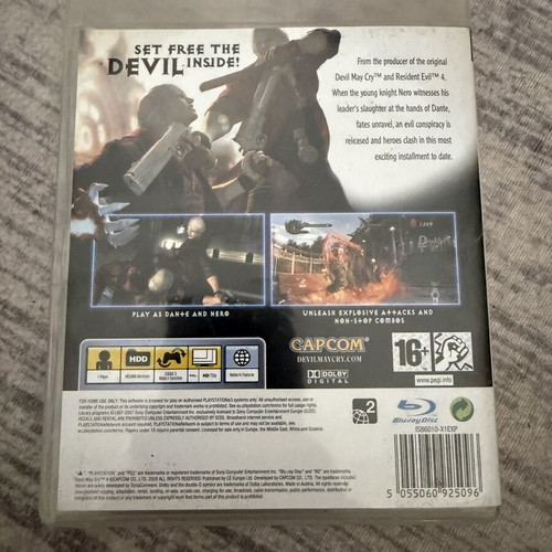 Devil May Cry 4 PS3 game complete, very good condition