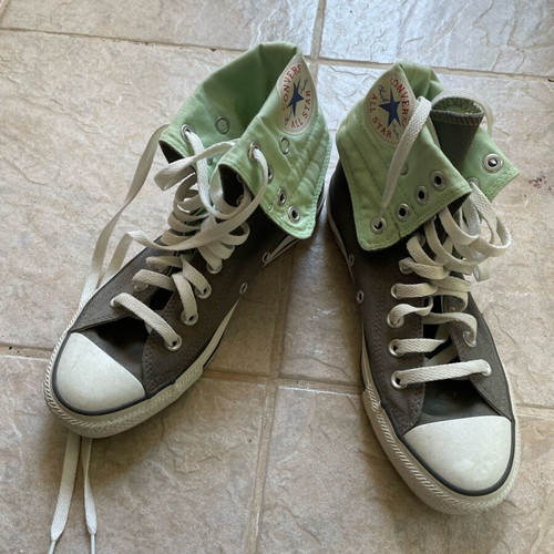 All Star Converse shoes boots 37.5 like new, green