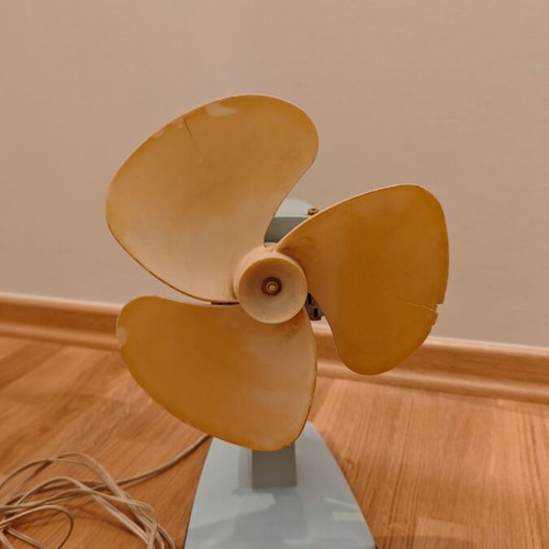 Vintage Calor table fan used, 1970s