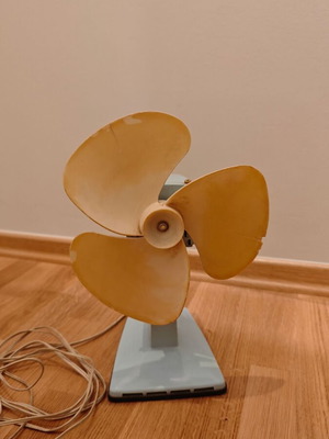 Vintage Calor table fan used, 1970s