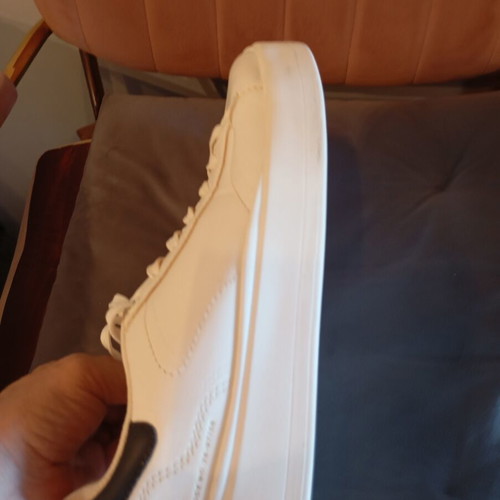 Bershka men's athletic shoes size 40 like new, white