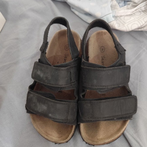 Saxo boys' sandals size 29 used, black