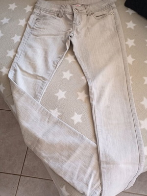 Women's jeans gray bootcut size S like new Tally Weijl