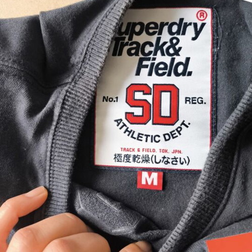 Superdry t-shirt medium, blue
