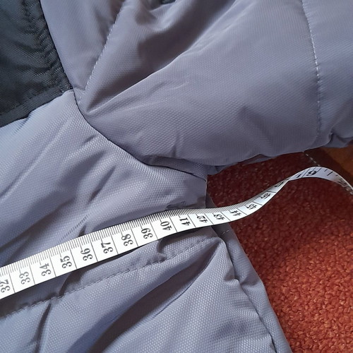 Hashtag thick jacket for 10-year-old boy new, gray-black