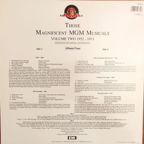 Those Magnificent MGM Musicals Πακέτο 4 LP καινούργιο