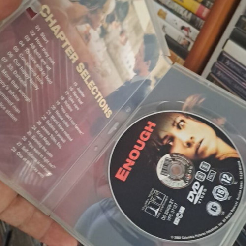 Enough DVD used, action adventure drama with subtitles