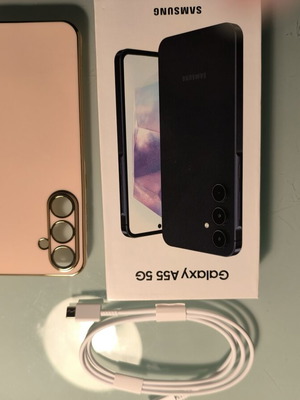 Samsung Galaxy A55 new, black, Android