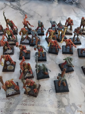 Warhammer Fantasy Zombie and Skeleton Regiment used