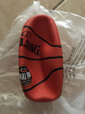 Euroleague Spalding basketball ball new, small size from Kaunas Final Four