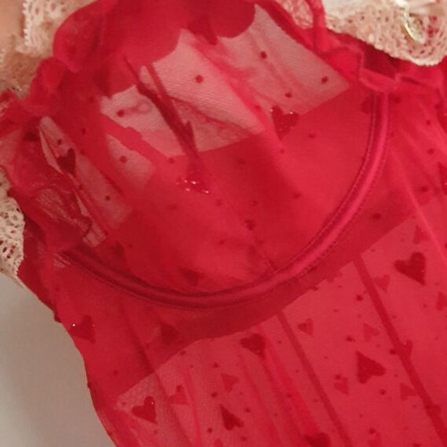 Intimissimi lingerie new with red hearts