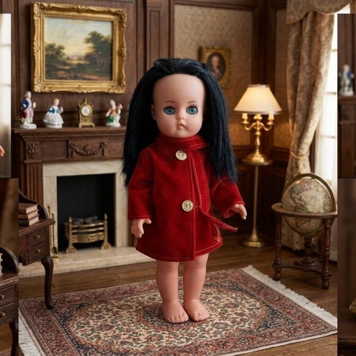 Bella doll with red dress