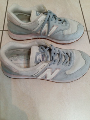 New Balance sneakers size 40 like new, gray and turquoise