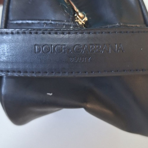Dolce & Gabbana black toiletry bag