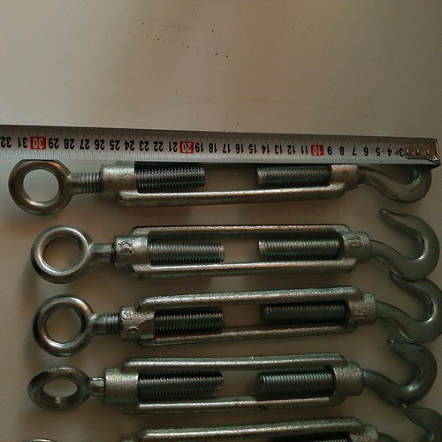 Industrial turnbuckles Φ16 new galvanized heavy-duty type