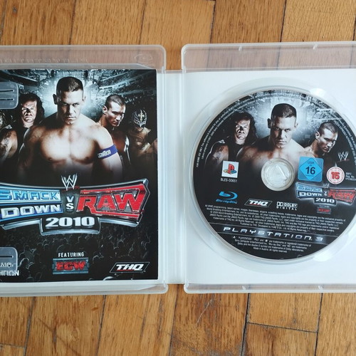 PS3 Smack Down VS Raw 2010 used, Greek version
