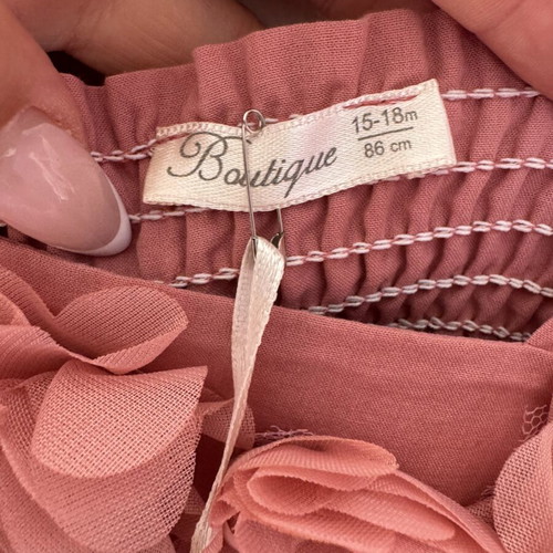 Bebe Baby Girls Dress New With Tags 12-18 Months
