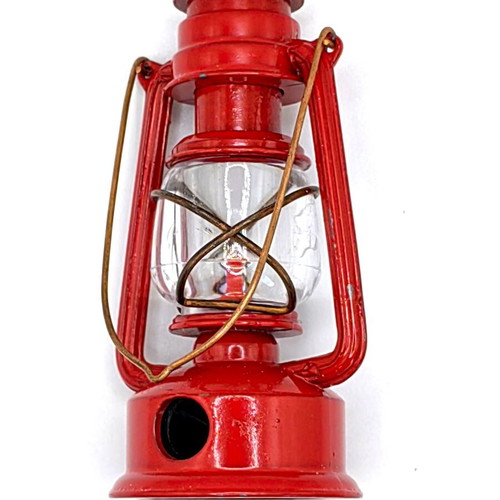 Play Me Miniature Pencil Sharpener Retro Red Lantern New