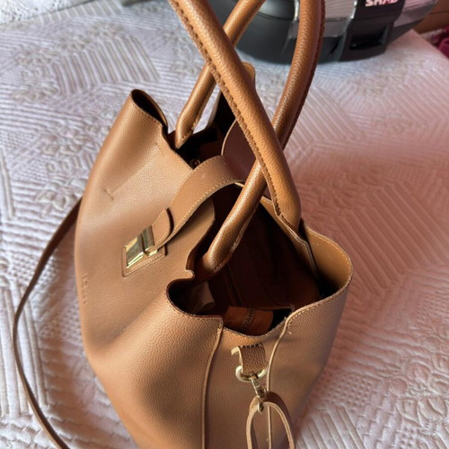 Nolah women's shoulder bag, large brown