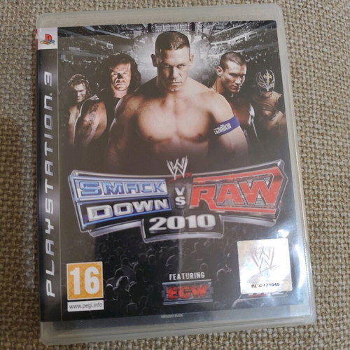 Ps3 Smack Down Vs Raw 2k10 used