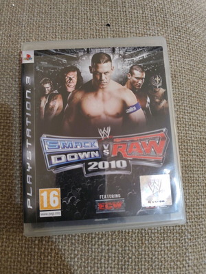 Ps3 Smack Down Vs Raw 2k10 used
