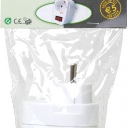 EcoSavers Schuko Socket with ON/OFF Lighted Switch new, child protection