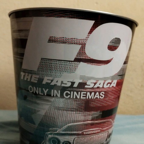 Fast and Furious 9 popcorn bucket new, collectible
