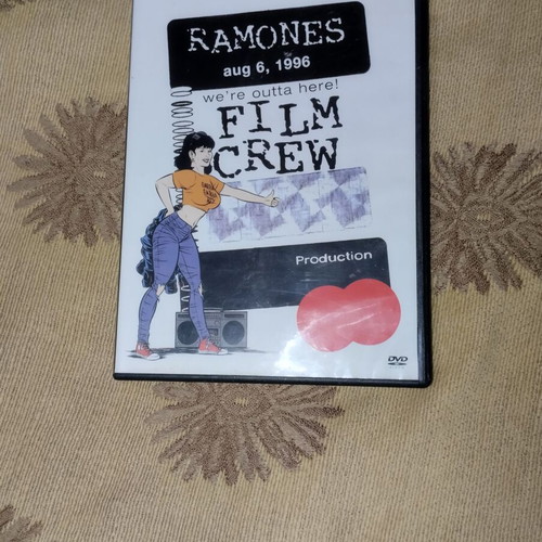 Ramones We're Outta Here (Film Crew) DVD like new, punk