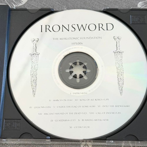 Ironsword CD used, metal