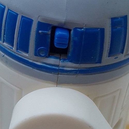 Star Wars R2-D2 McDonald's 2011 figure used with lighting