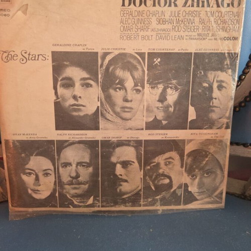 Doctor Zhivago Original Soundtrack LP used, classical