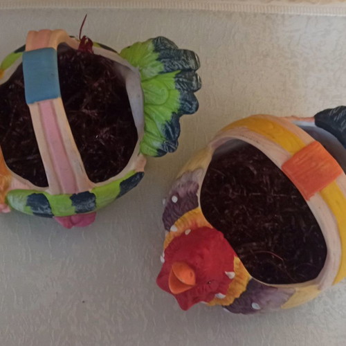 Decorative table chickens for Easter decoration new