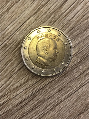 Monaco 2 euro 2024 coin like new