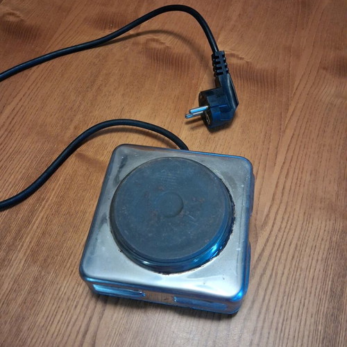 Electric hot plate used
