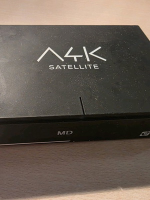 Δορυφορικός δέκτης Amiko A4K SAT CG μεταχειρισμένος, 4K Ultra HD & Android