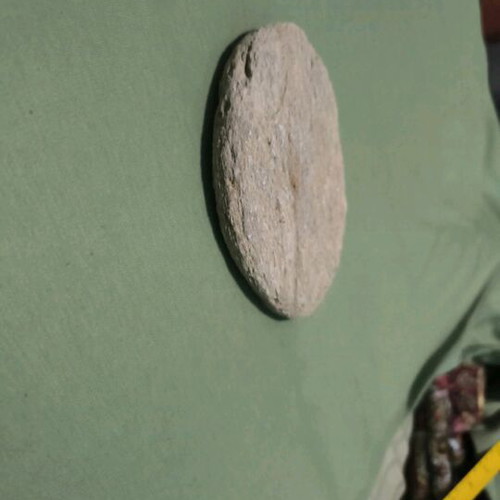 Decorative flat stone new, ready for painting, 1 piece
