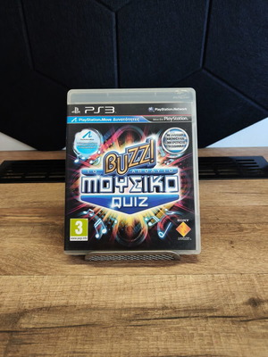 Buzz Music Quiz PS3 game like new
