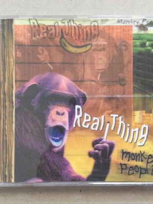 Real Thing Monkey People CD like new, Greek classic hard rock 2000