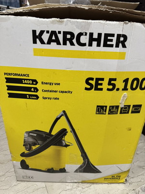 Σκούπα Karcher SE 5.100 μεταχειρισμένη για στερεά και υγρά