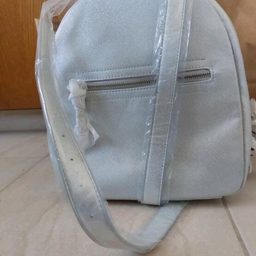 Parfois women's silver backpack new with tag