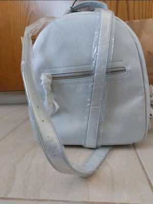 Parfois women's silver backpack new with tag