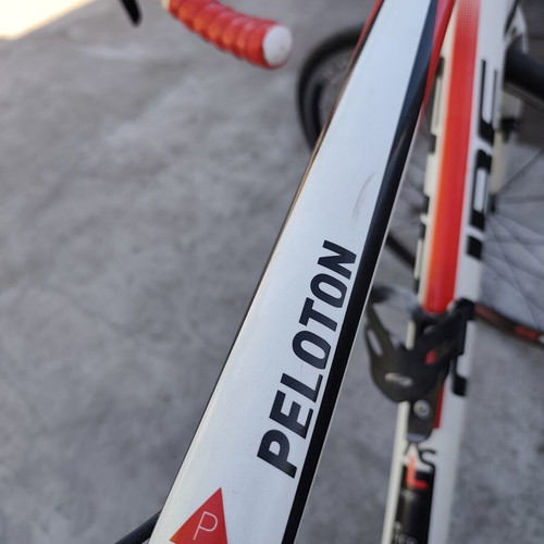 Road bike 29 inch used, red, with gears