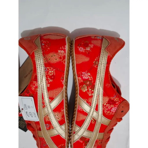 Onitsuka Tiger Mexico 66 Kimono Limited Edition sneakers new, red and gold, size 40.5 EU