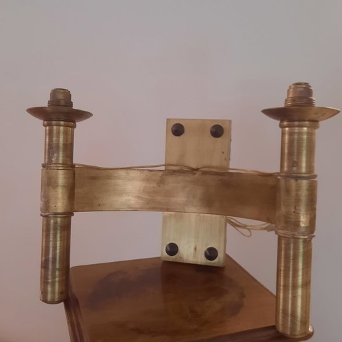 Bronze wall light like new, height 38cm