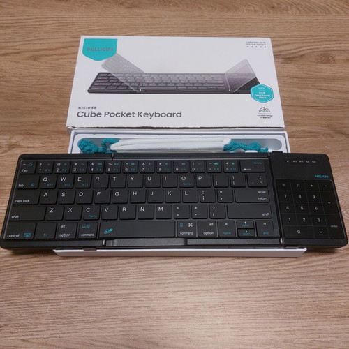 Nillkin Cube Pocket Keyboard new, foldable Bluetooth with touchpad and numpad